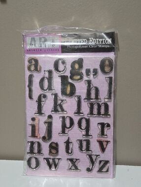 Mini Monogram Photopolymer Stamp Set